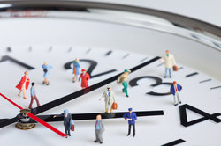 Die Handuhr als Erinnerung an die laufenden Zeiger