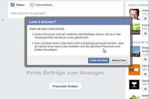 Facebook: Listen entfernen - so einfach geht's