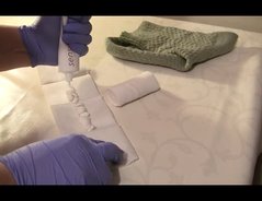 Salbenverband anlegen - so macht man das richtig