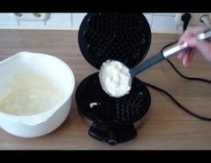 Kalorienarme Waffeln - zwei Rezepte